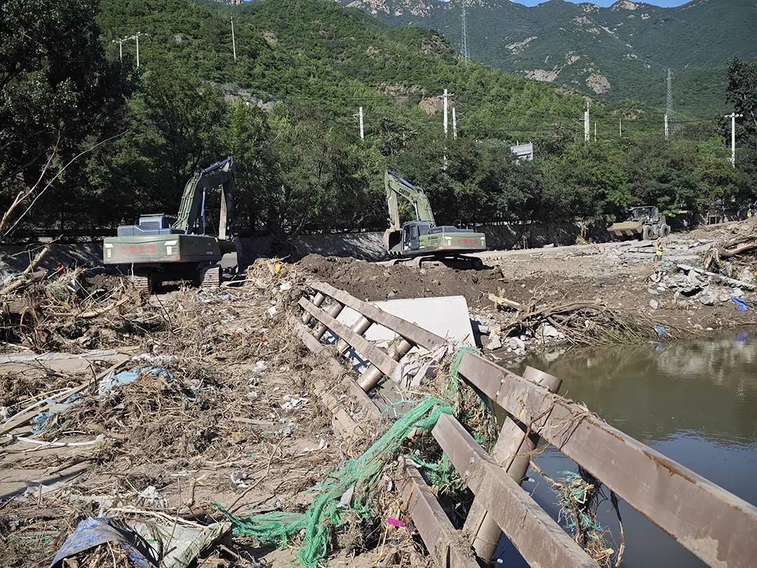 门头沟灾后纪实：满地碎石淤泥，40个村有序重建